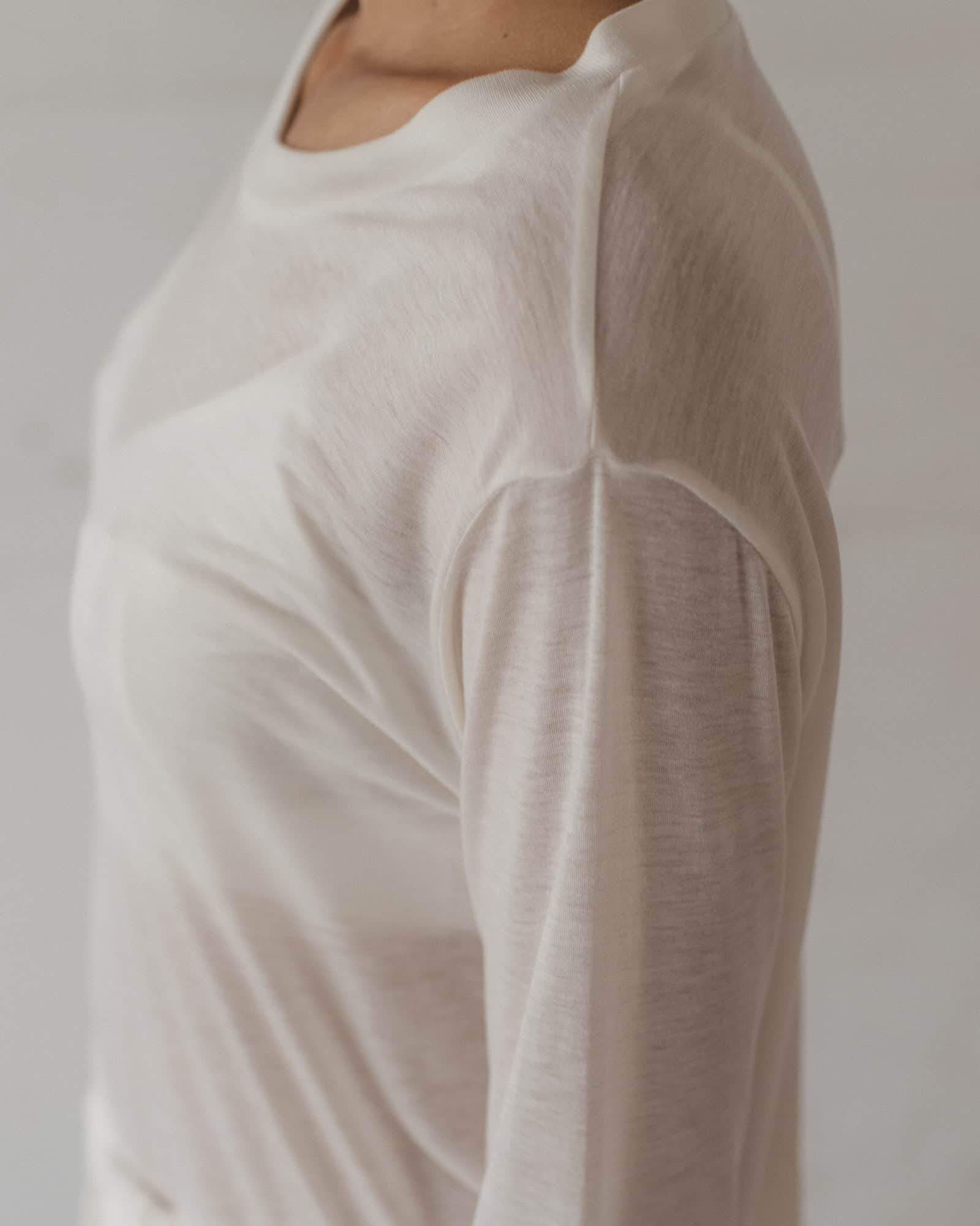 Pack - 2 Long Sleeve Tee (Black / undyed) - Image 10