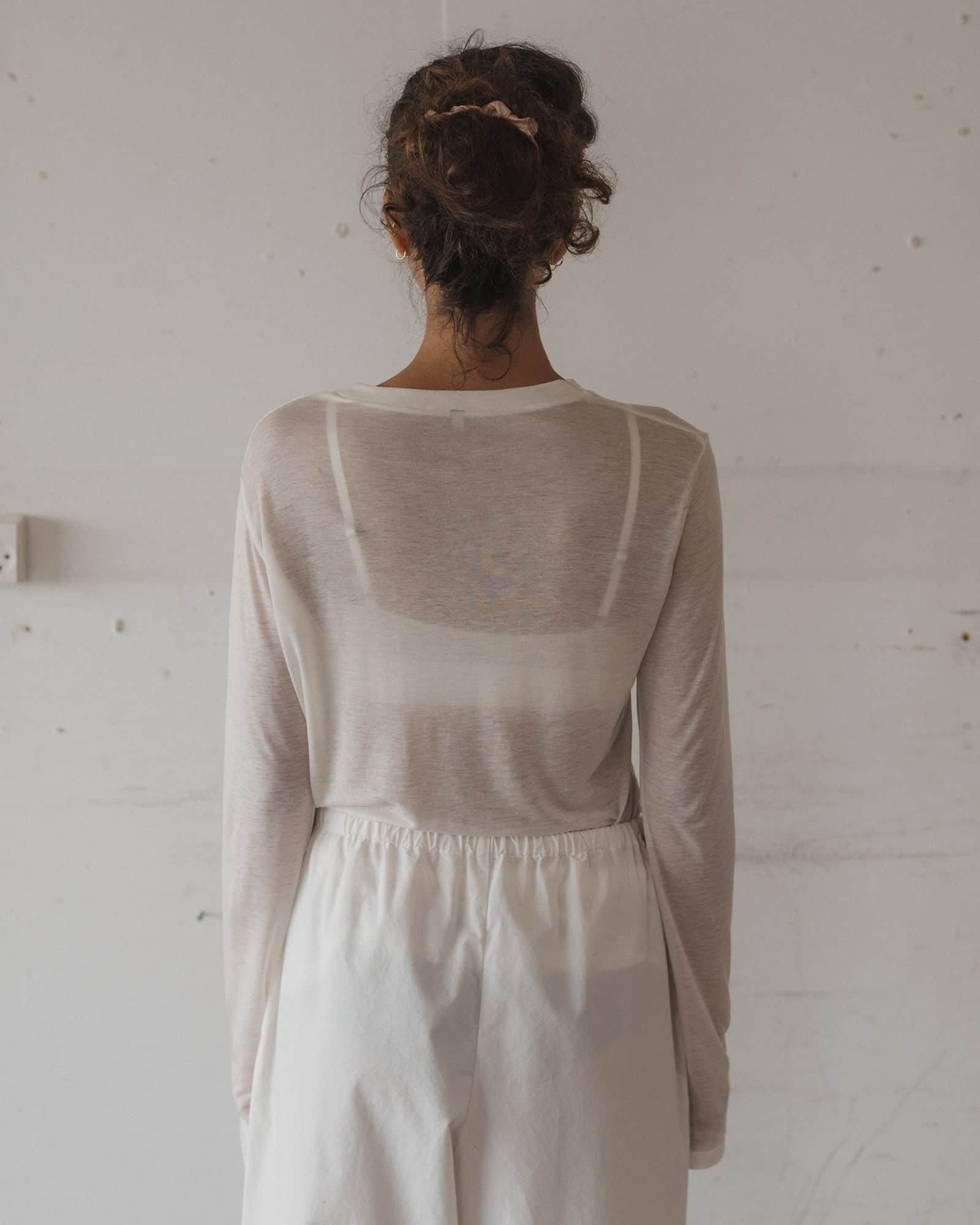 Pack - 2 Long Sleeve Tee (Black / undyed) - Image 5