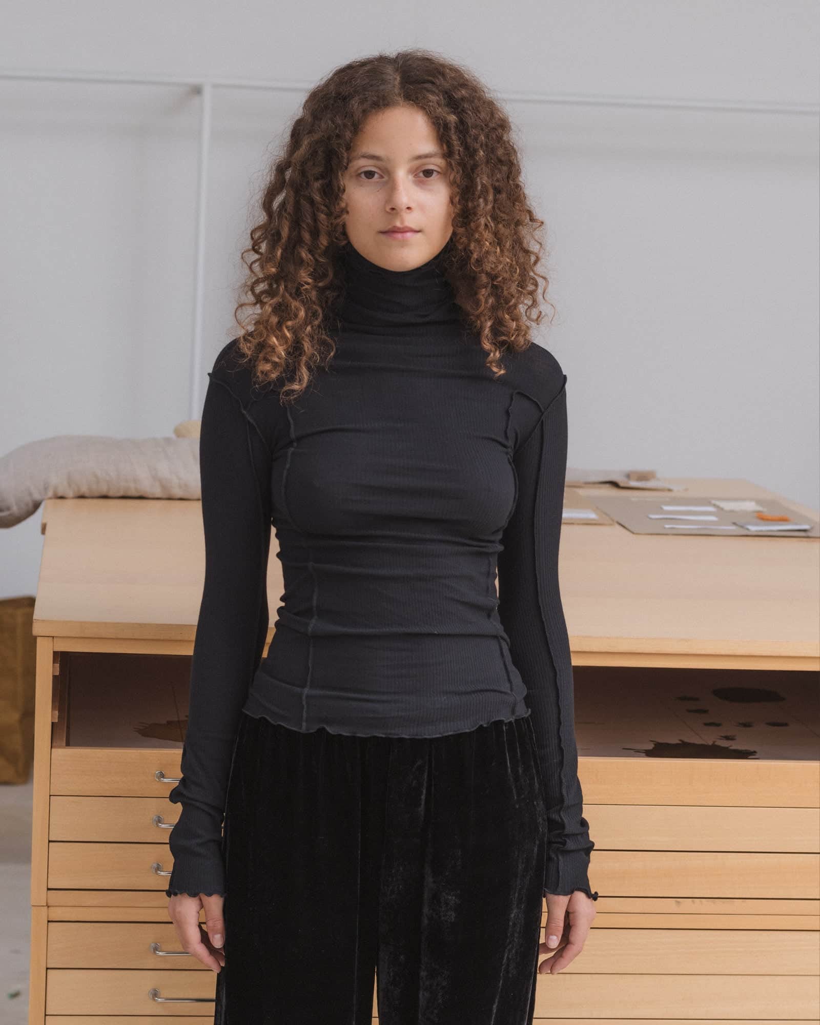 Pack - 2 Omato Turtleneck (Black / off white) - Image 2