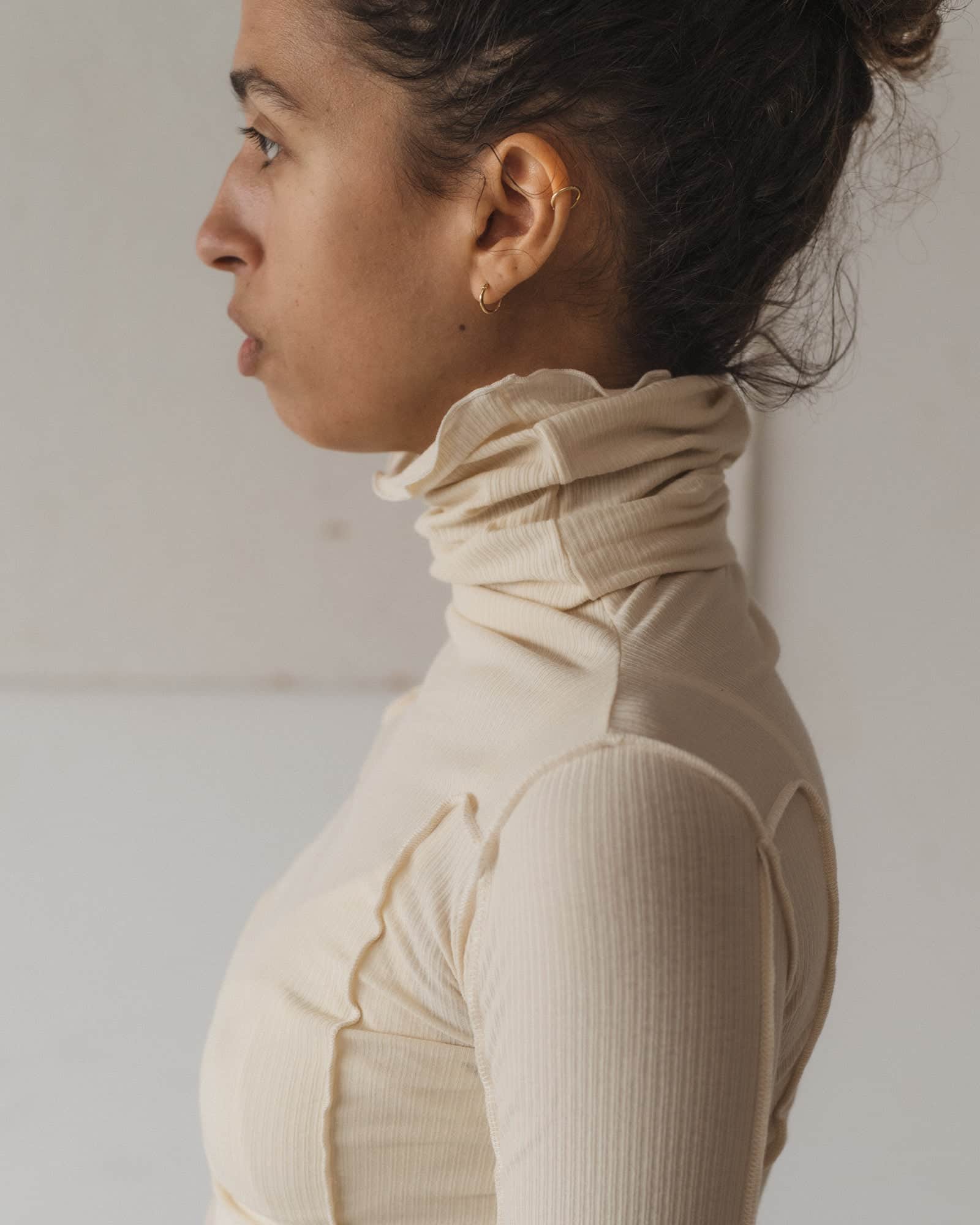 Pack - 2 Omato Turtleneck (Black / off white) - Image 7
