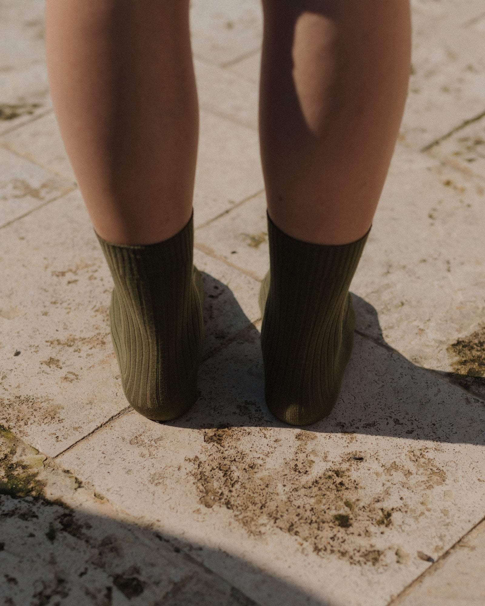 Rib Overankle Socks - Image 3